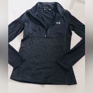 Under Armour Women's Black Quarter-Zip Size S